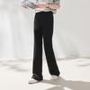 Sancai 2026 Summer High-Waist Slim Flared Pants
