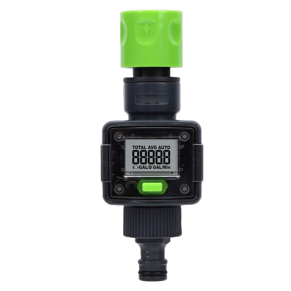 Water Flow Meter High Precise Real Time Monitoring Digital Water Consumption Meter for Garden Watering Irrigation
