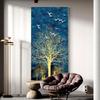 Abstract Decorative Paintings Gold Leaf Wall Art Canvas Interior Painting Modern Poster and Print for Living Room Home Decor