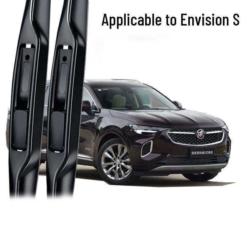 

Milingbaicai Frameless Front Wiper Blades for Buick Envision S (Pair)