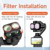 MCUV/CPL Filters Kit ND8/16/32/64 Lens Protector for DJI Osmo Pocket 4P Gimbal Camera Accessories