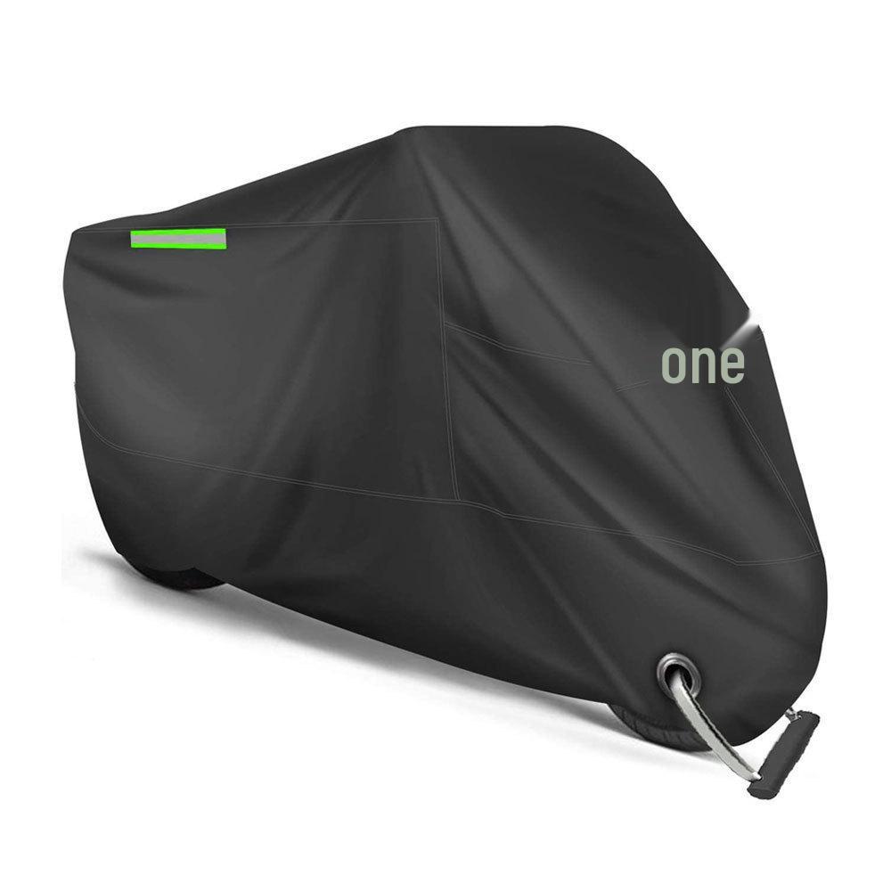 Oxford Cloth Silver-Coated Motorcycle Cover: Dustproof, Rainproof, Lightweight, All-Season Protection S