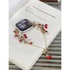 Luxury Bling Bracelet Link For Apple Watch Band Series 8/7/6/10/9 40mm 41mm 38mm 42mm 44mm 45mm 46mm Strap