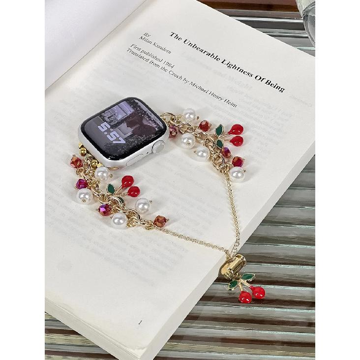 Luxury Bling Bracelet Link For Apple Watch Band Series 8/7/6/10/9 40mm 41mm 38mm 42mm 44mm 45mm 46mm Strap