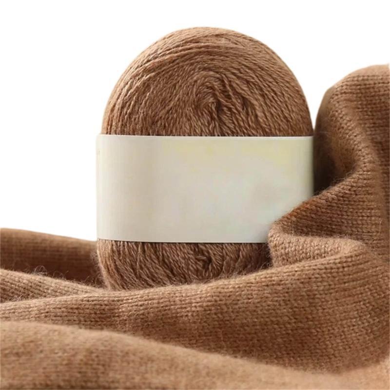  Soft Mohair Cashmere Wool Knitting Yarn Lightweight Hand Knitwear Yarn DIY Shawl