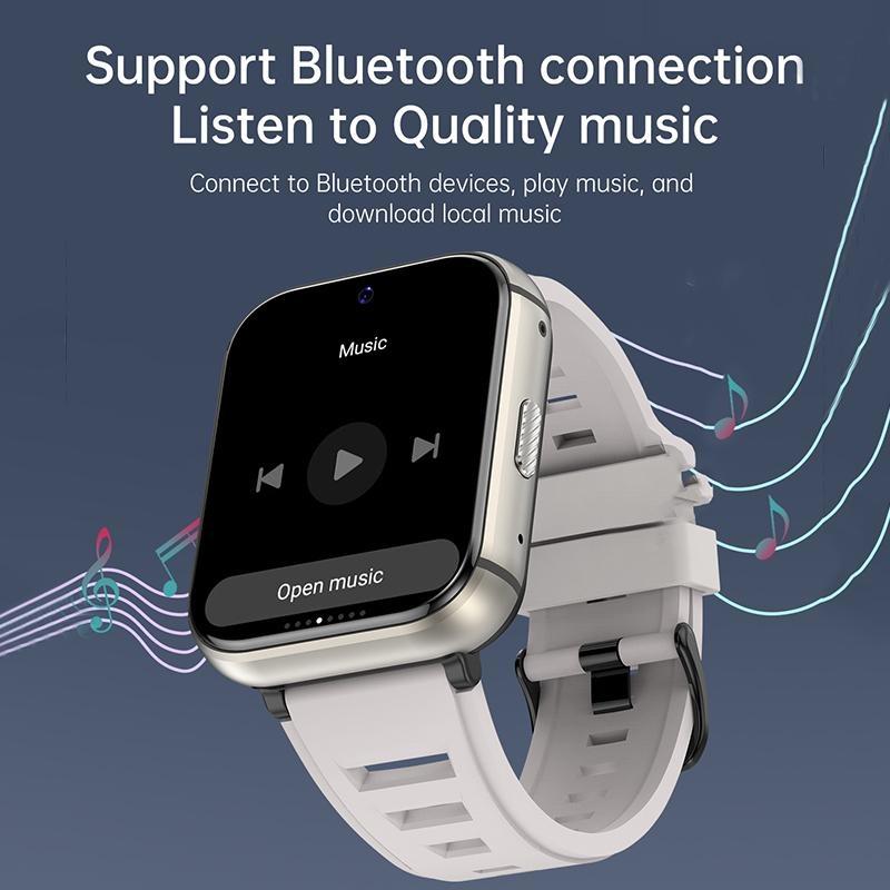 Rainbuvvy Q668 4G Akıllı Saat Telefon 1,99 inç ekran Android 9.0 Dört Çekirdekli 2GB RAM 16GB ROM 930mAh WIFI 5MP Çift Kamera Zarif Saat