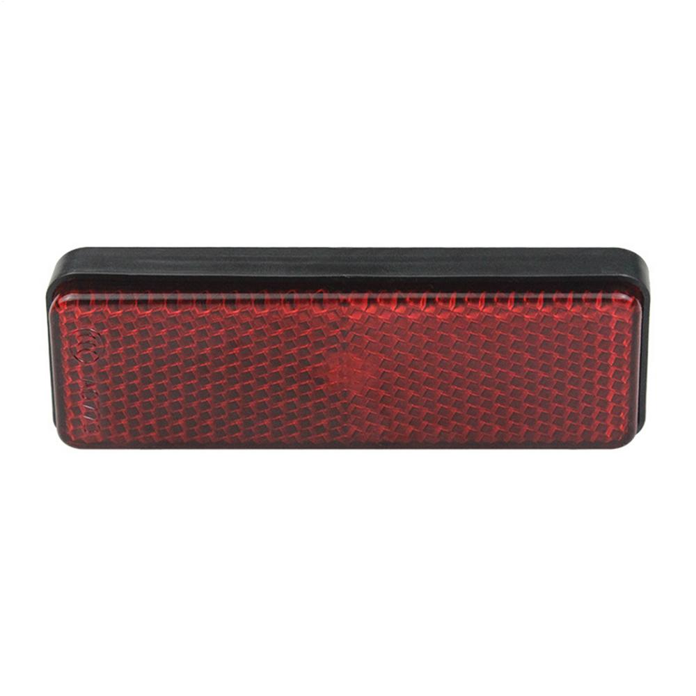 

Self Adhesive Reflector Rectangular Round Safety Mark Signal Strip Position Reflective Car Carriers Trailer Motorcycle Bus красный