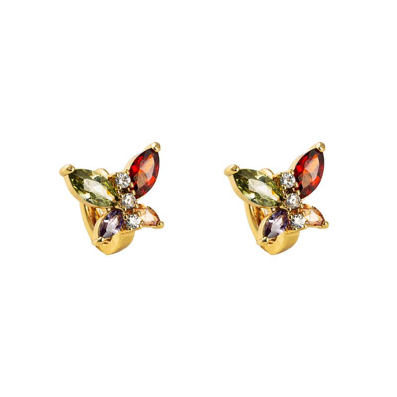 

Женские серьги-кольца в богемном стиле О-образной формы, креативные рисовые бусины, преувеличенные аксессуары, серьги OneSize зелёный