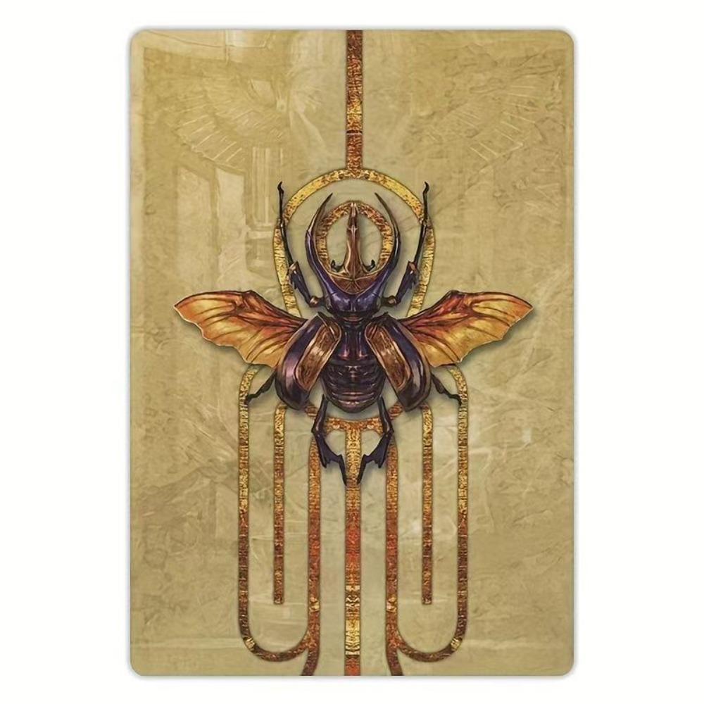 10,5*15 cm Oracolo di Iside, Mazzo da 44 Carte Saggezza Antica Egizia e Guida Divina Femminile per la Guarigione e il Rituale