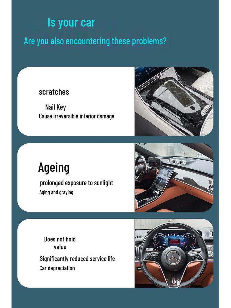 Xiaomi SU7 Ultra Dashboard Screen Protector - Tempered Interior Film for Navigation Control