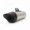 Universal Motorcycle Exhaust Motorcross Tip Muffler Escapes Para Moto Slip On 55mm Pitbike For CB650R CB1000R MT07 FZ6 R7