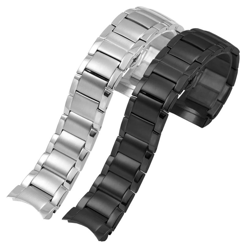 Для Armani Watch Band стальной ремень AR2448 2447 2432 2433 2434 2453 Тонкий стальной — фото 4