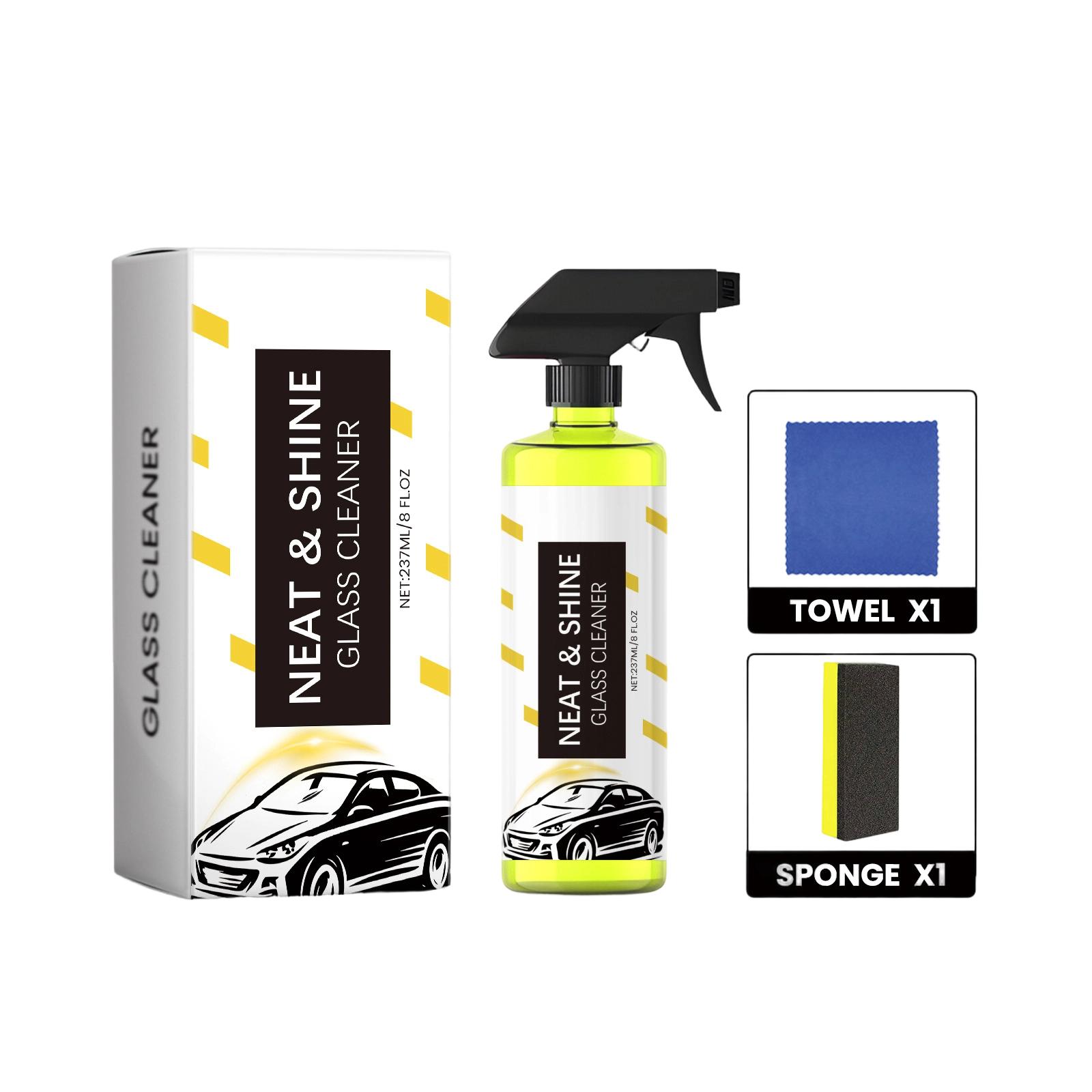 

Очиститель стекол автомобиля Очиститель стекол автомобиля Чистый и прозрачный Очистка от загрязнений, Защита от дождя и тумана 237 мл One Size