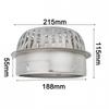 Stainless Steel Balcony Roof Round Large Displacement Anti-blocking Floor Drain