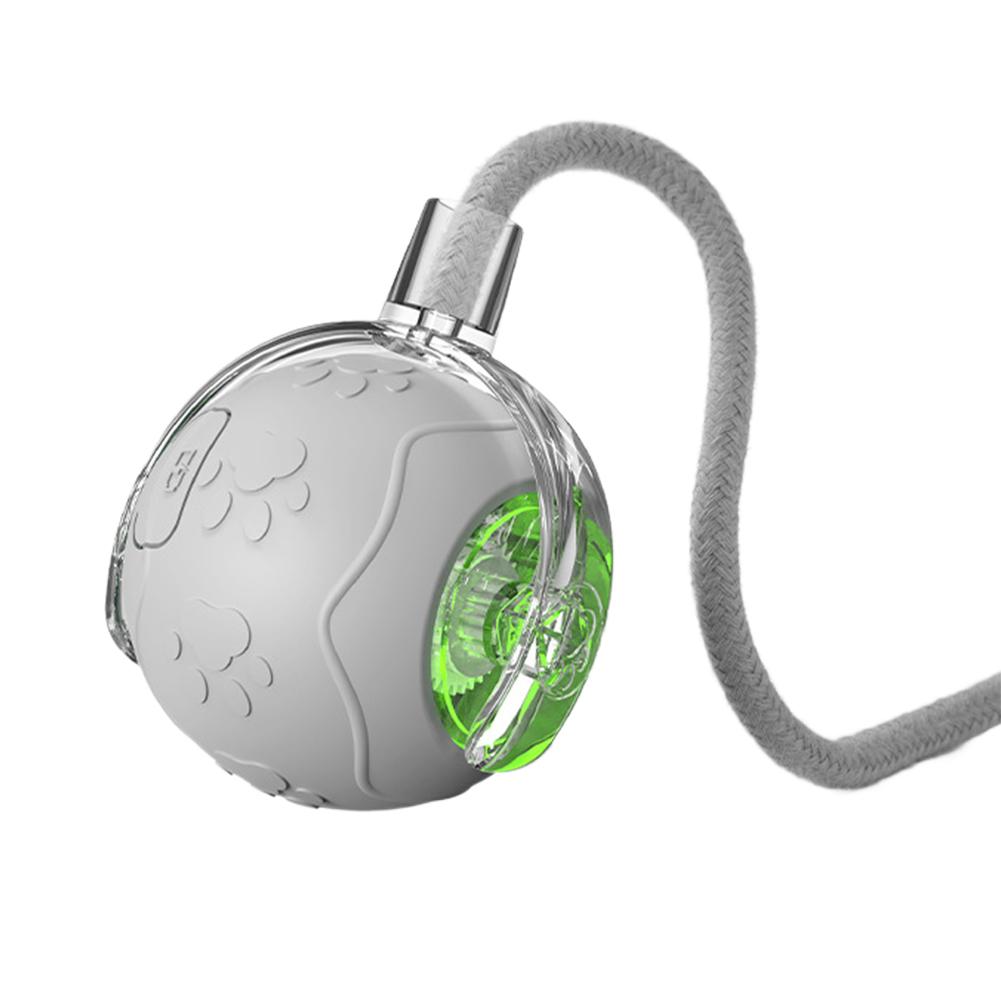 

Interactive Cat Toy Ball 3 Modes Automatic Rolling Ball Rechargeable Self Rotating Ball Fast Rolling Ball for Bored Indoor Cats серый