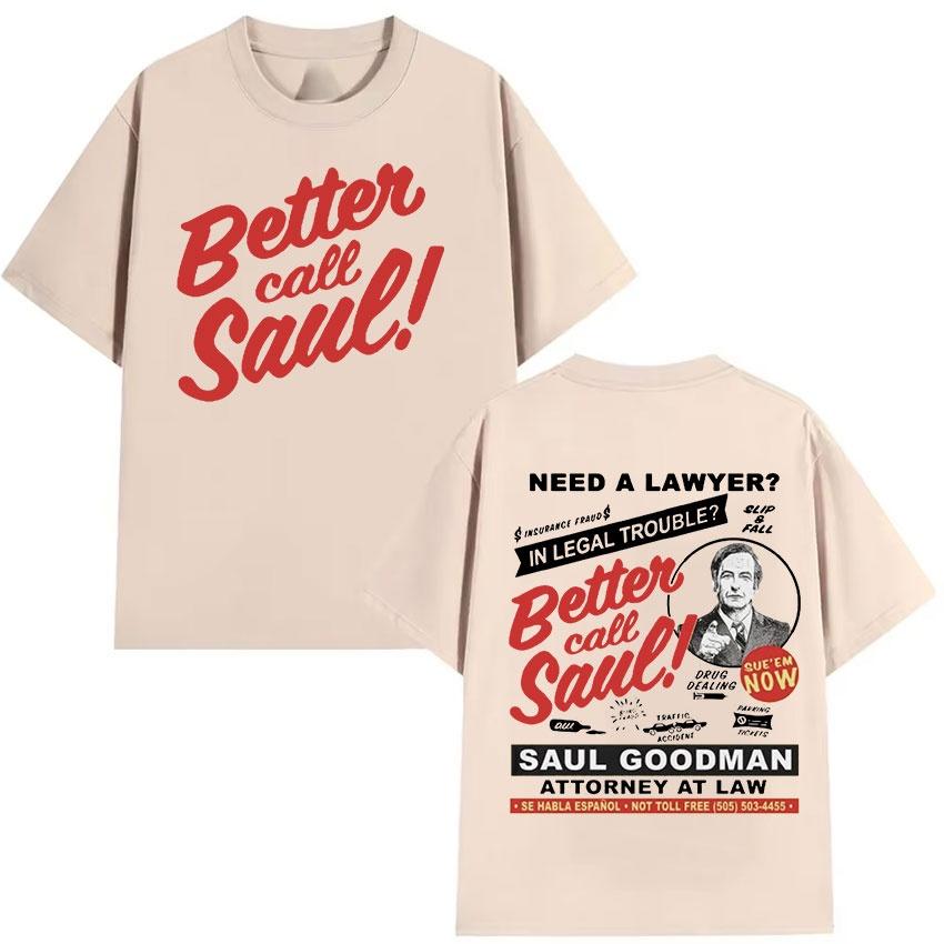 Nowy bawełniany T-shirt męski i damski na wiosnę i lato Wzór Fan Breaking Bad Nadruk Krótki rękaw Okrągły dekolt Casualowy T-shirt