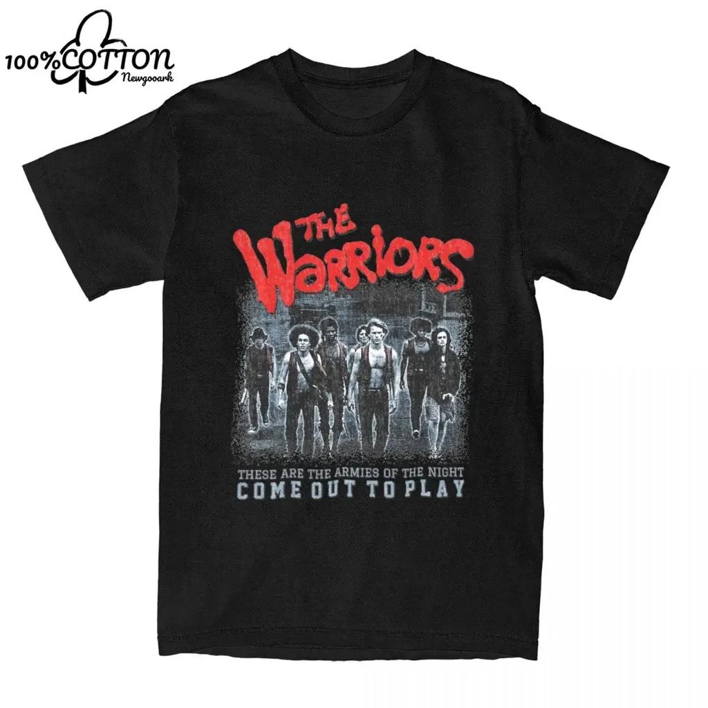 Novelty The Warriors Movie Tshirts For Unisex Women Oneck Short Sleeve Clothes Cotton Summer Top Tee