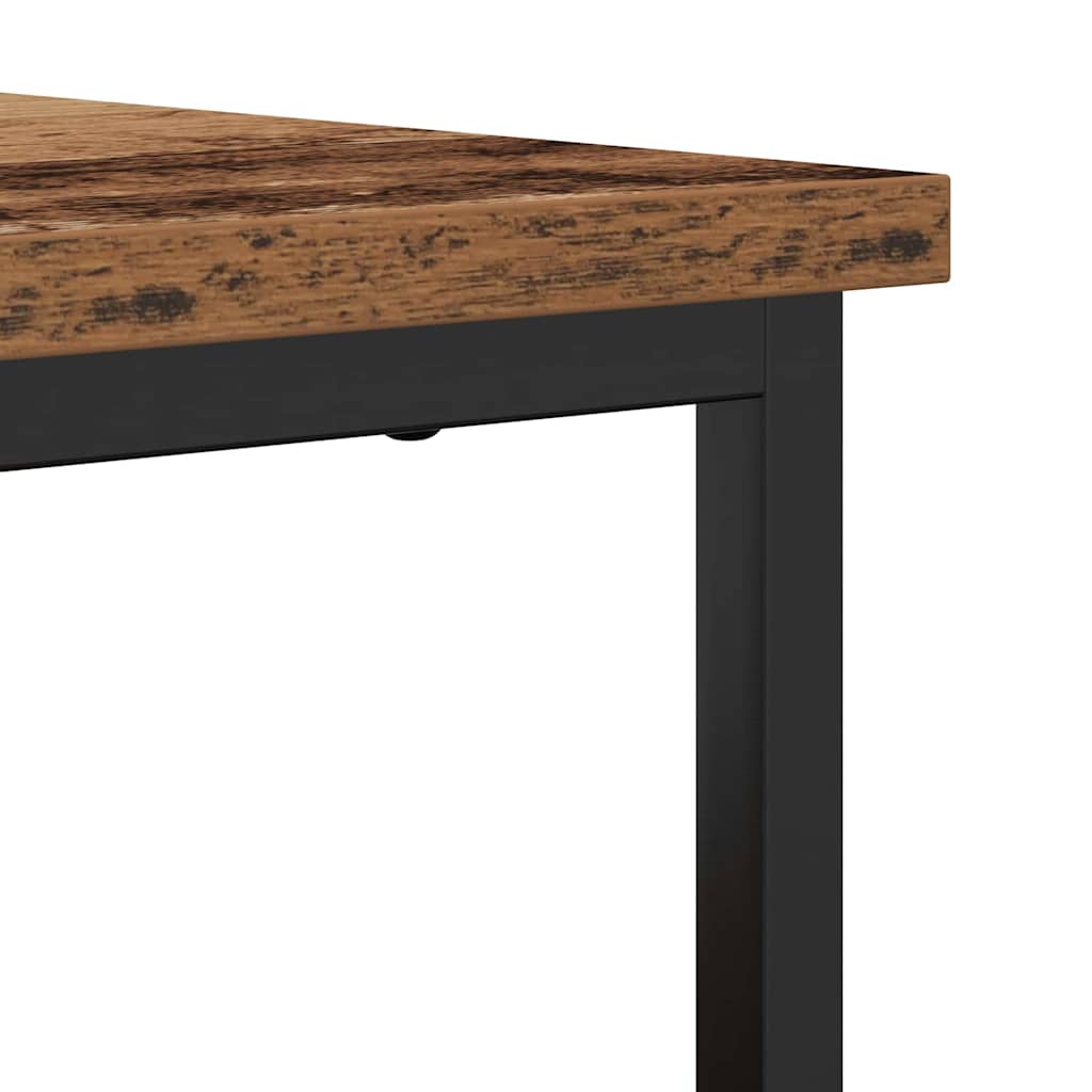 Rustic Wood Sideboard 100 x 35 x 80 cm Engineered Wood