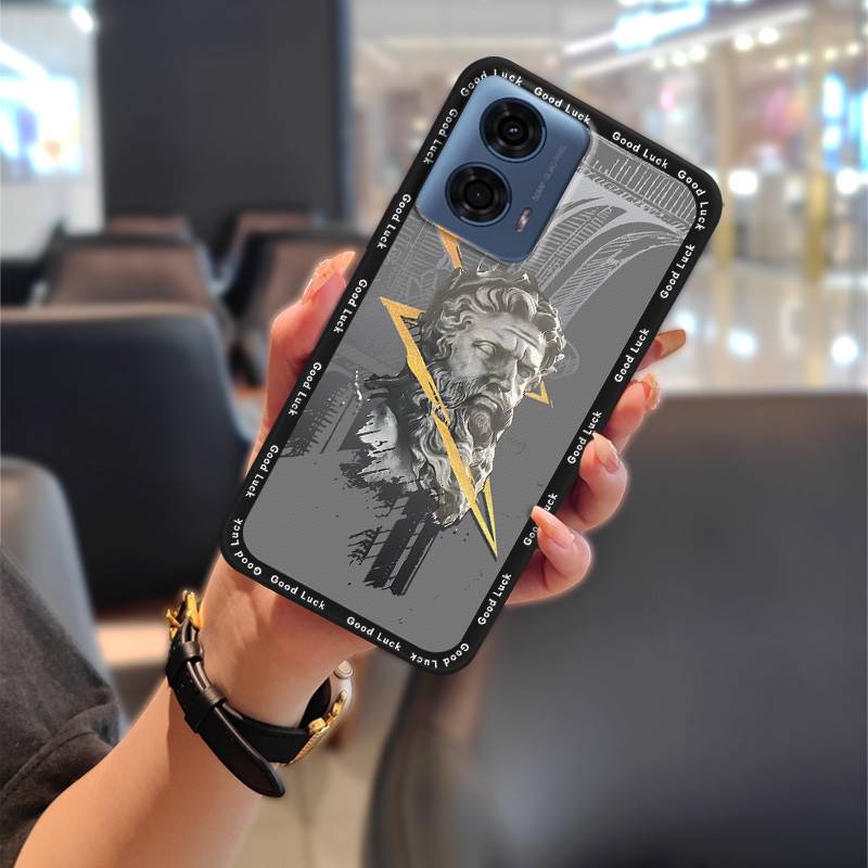 

Противоударный чехол-накладка для телефона MOTO G24 Power с граффити, водонепроницаемый силиконовый, с полной защитой, милый мультяшный TPU MOTO G24 Power