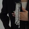 Salircon Classic Fashion Metal Chain Pendant Tassel Brooch Women Creative Handmade Personality Charm Trousers Pins Rock Jewelry