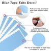 240Pcs Tape for Hair Extensions, 1.58 X 0.32 Inch Human Replacement Tape for Hair Extensions, Double Sided Hair Extension Tape Strips Adhesive Wig
