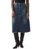 High Rise A-Line Midi Skirt Women's A9316-0009 US W25