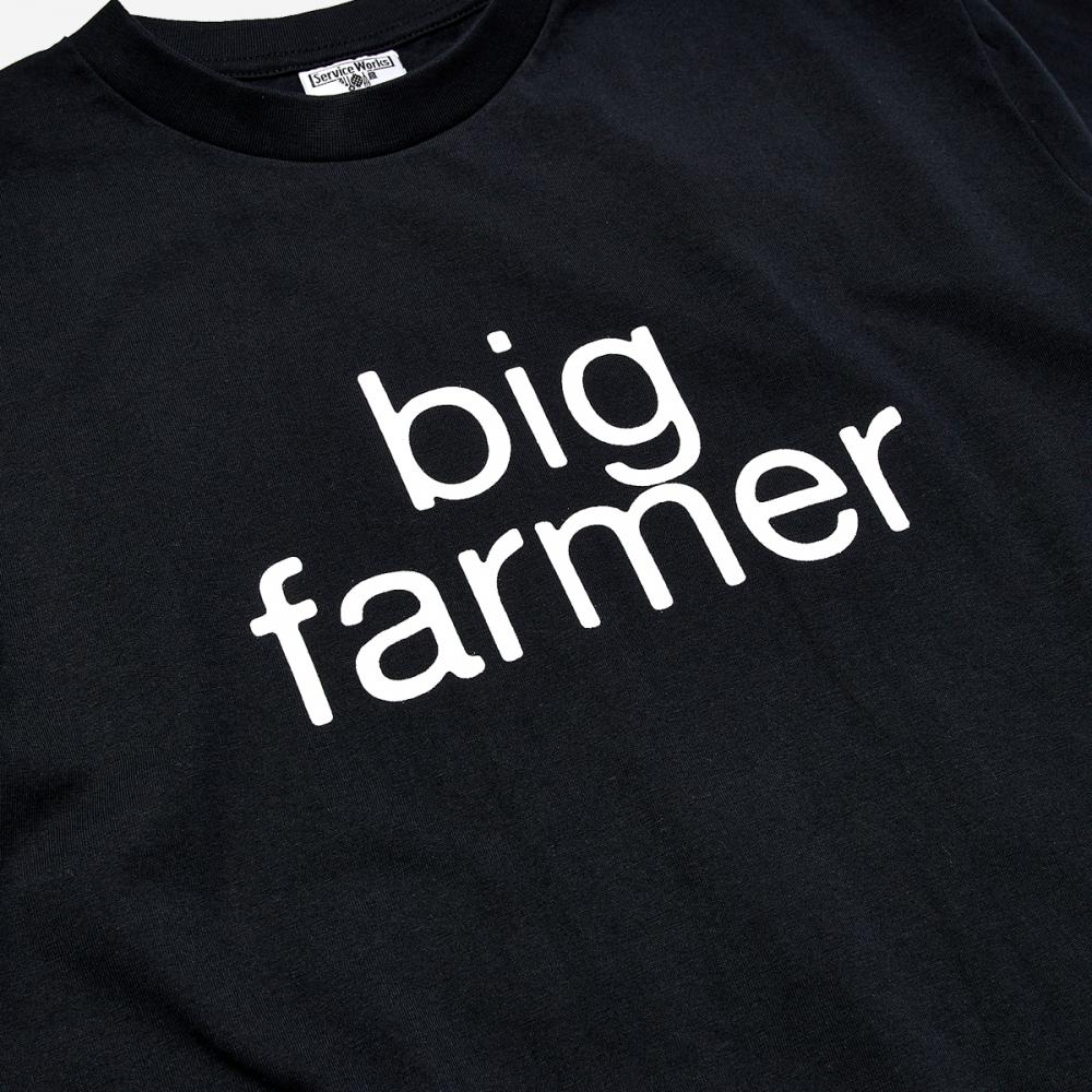 Service Works Big Farmer Tee Sw124 Blck