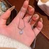 Elegant Pearl Necklace: Trendy, High-End Titanium Steel Clavicle Chain for Women