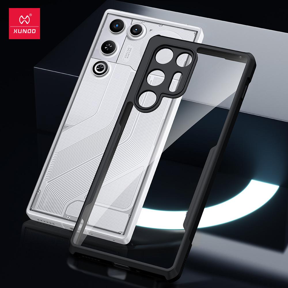 XUNDD Pro ZTE nubia RedMagic 11 Air Pouzdro Luxusní Obal Airbag Nárazuvzdorný Nárazník Ochranná Pouzdra Matný Průhledný Zadní Kryt