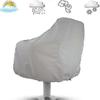 2 Pack Boat Seat Cover, Outdoor Waterproof Pedestal Pontoon Captain Boat Bench Chair Seat Cover, Oxford Fabric Helm Chair Protective Covers