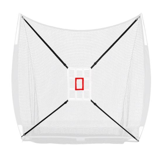 Baseball Net Strike Zone Target Adjustable Simple Installation Softball Baseball Pitching Target Training Aid