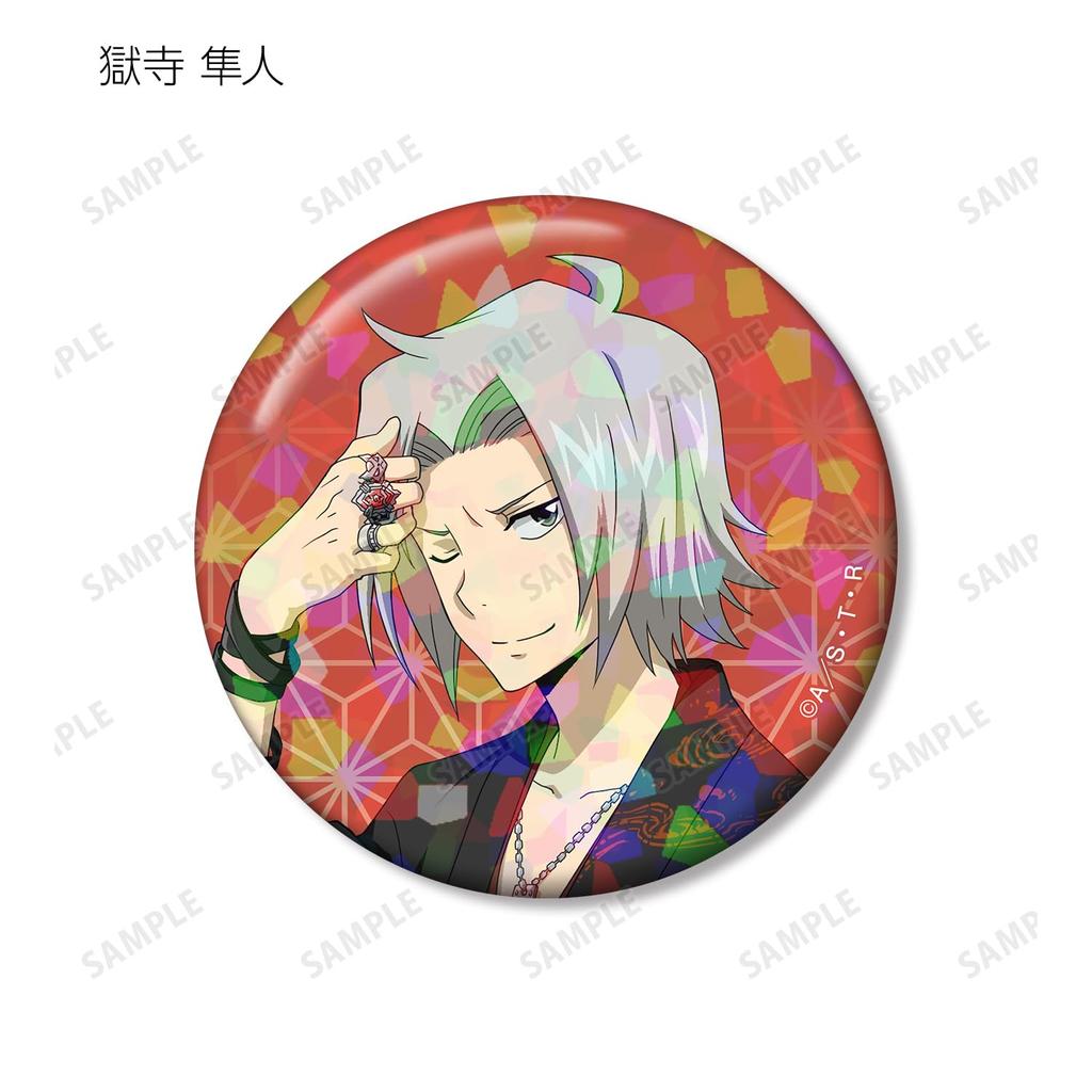 Katekyo Hitman Reborn Original Illustration Kimono Ver. Trading Hologram Badges Box of 8