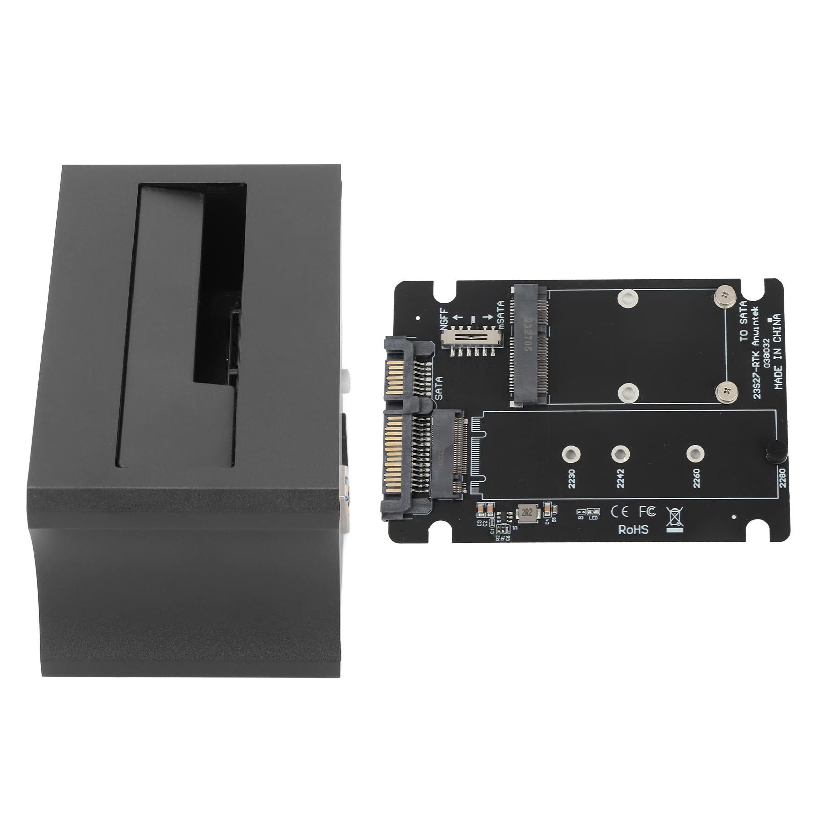 

USB 3.0 to SATA External Hard Drive Docking Station Single Disk 5Gbps Aluminum Alloy Copy Function EU Plug