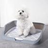 Dog Litter Tray Hygienic Pet Training Mat Detachable Cleaning Grid PP Material Suitable for