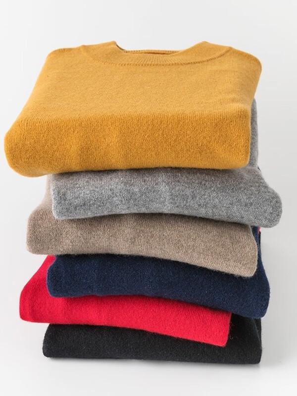 Hengyuanxiang Women's Cashmere Base Layer Sweater