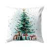 45X45Cm Christmas Theme Pillowcase Bedroom Sofa Cushion Cover 100% Polyester Living Room Cushion Pillowcase Home Decor