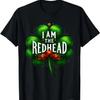 I Am The Redhead Dibs On Funny St Patricks Day T Shirt