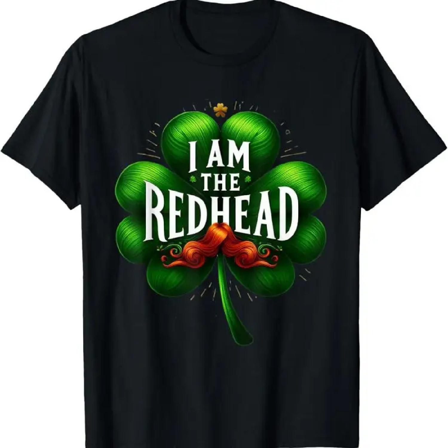 I Am The Redhead Dibs On Funny St Patricks Day T Shirt XXXXXL разноцветный