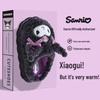 Sanrio Winter Furry Cotton Slippers for Girls – Warm Indoor Cartoon Shoes with Thick Soles, available in Parent-Child Sizes.