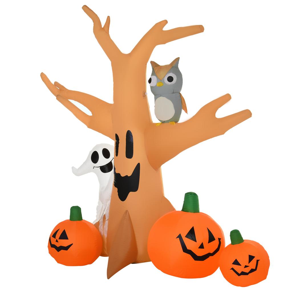 Halloween Inflatable Spooky Ghost Air Figure Light-up Decoration 120/240 Cm (Inflatable Spooky Tree)