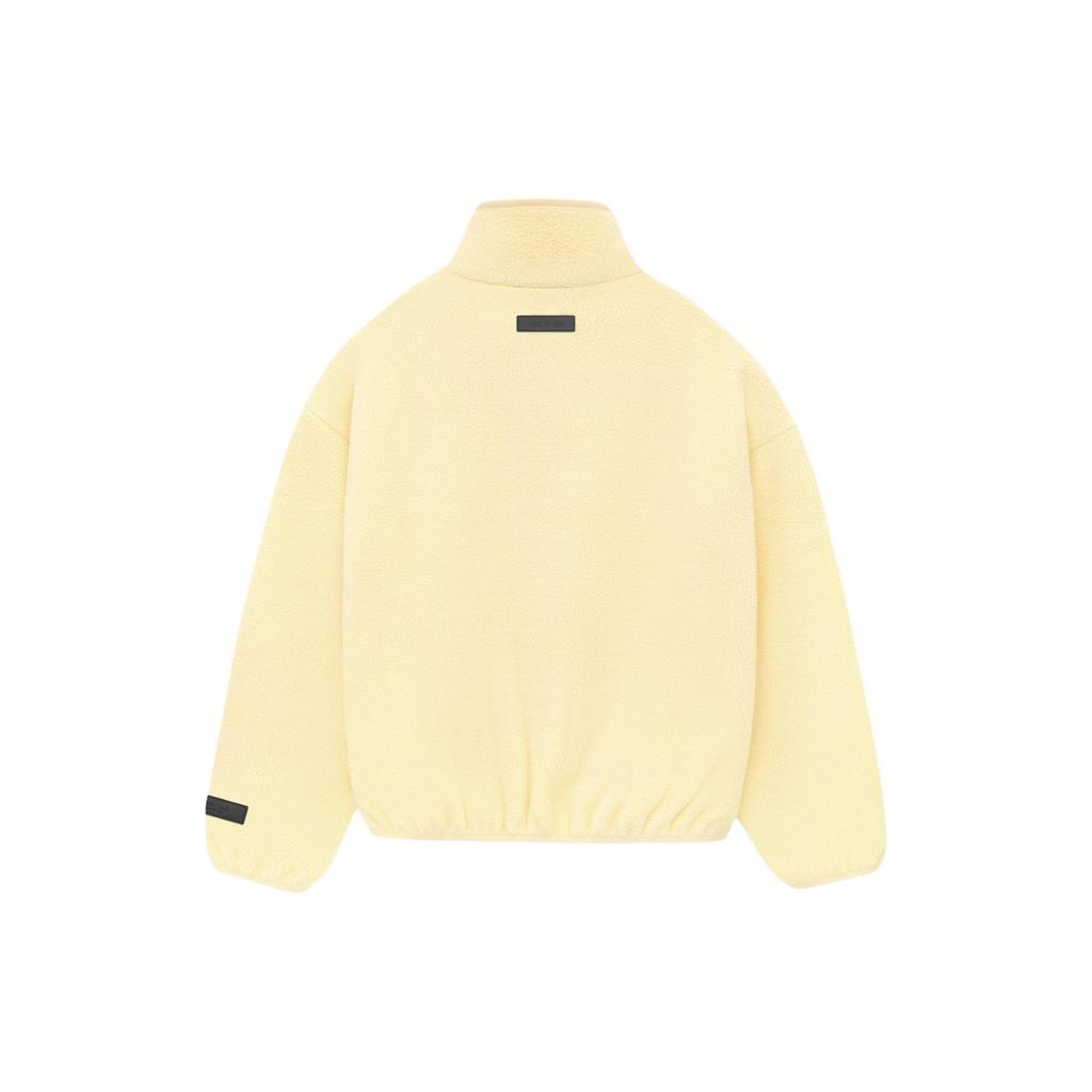 Fear of God Essentials Nylon Half Zip Mockneck Garden Yellow Men Tops 202SP244271F