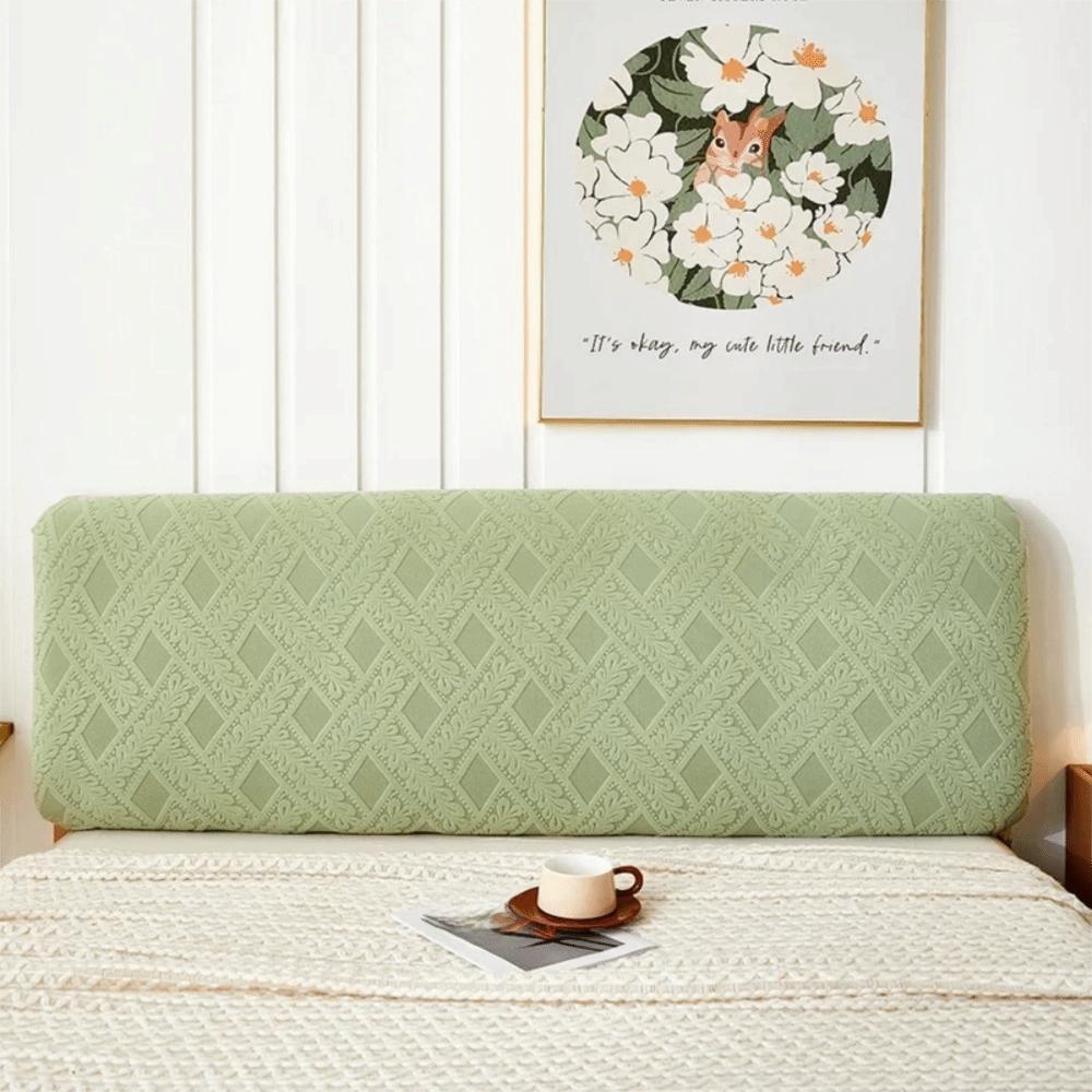 Universal Elastic Jacquard Bedhead Cover Dustproof Non-slip Bedside Protector All-inclusive Soft Bed Head Slipcover Hotel