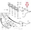 High Temperature Resistant Fuel Hose Plastic Engine Fuel Return Tube Automotive Replacement Part for Vehicles 