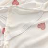 Soft Bed Skirt Printed Bed Cover with Rufffles Simple Style Mattress Protector falda de cama Lace Bed Sheets (No Pillowcase)