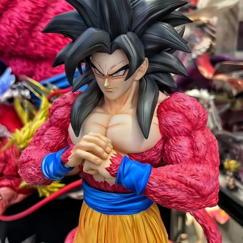 Anime Dragon Ball Z SSJ4 Son Goku Figurine Super Saiyan 4 Goku Figurine PVC Figurines d'Action Modèle de Collection Jouet Cadeaux