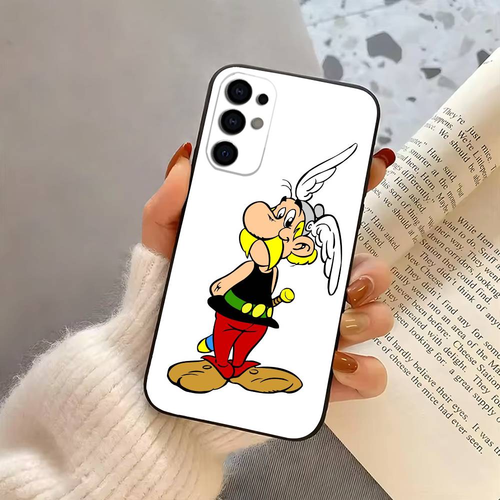 A-Asterix-es Phone Case For Samsung S25,S24,S21,S22,S23,S30,Ultra,S20,Plus,Fe,Lite,Note,10,Black Cover