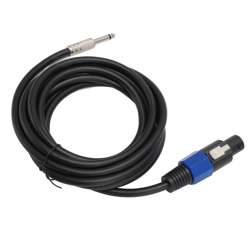 14 Inch Male Speaker Cable Professional Plug and Play Speaker Extension Cable for Stage Monitors