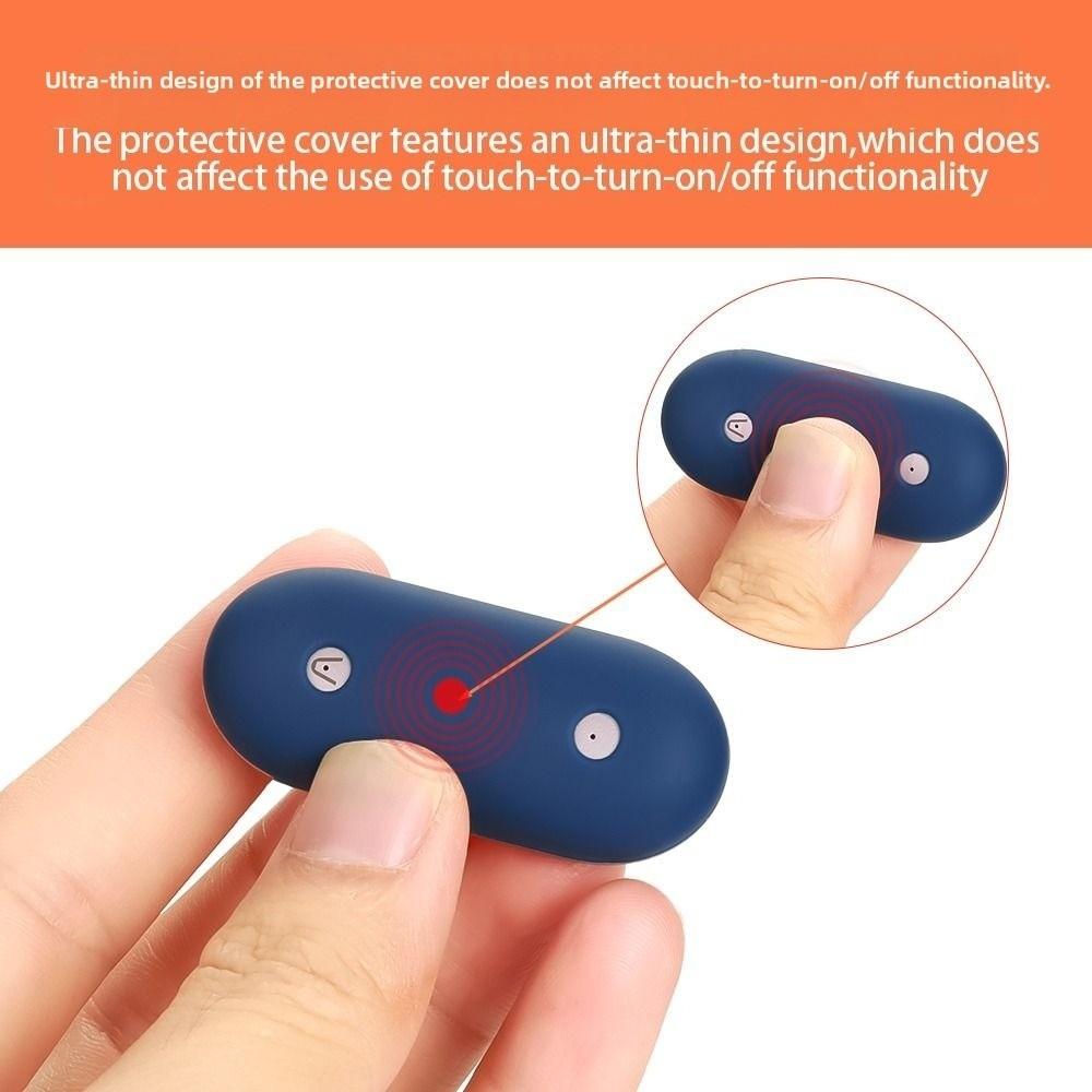 Silicone Protective Case Protector Soft Sleeve Storage Cover for PLAUD NotePin AI Recorder