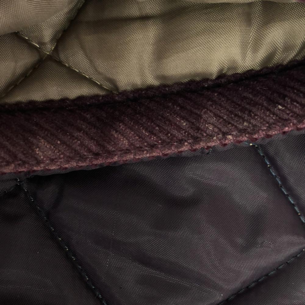 LAVENHAM Hergestellt in England Mit Kapuze Gesteppter Mantel 36 Lila Damen Gebraucht