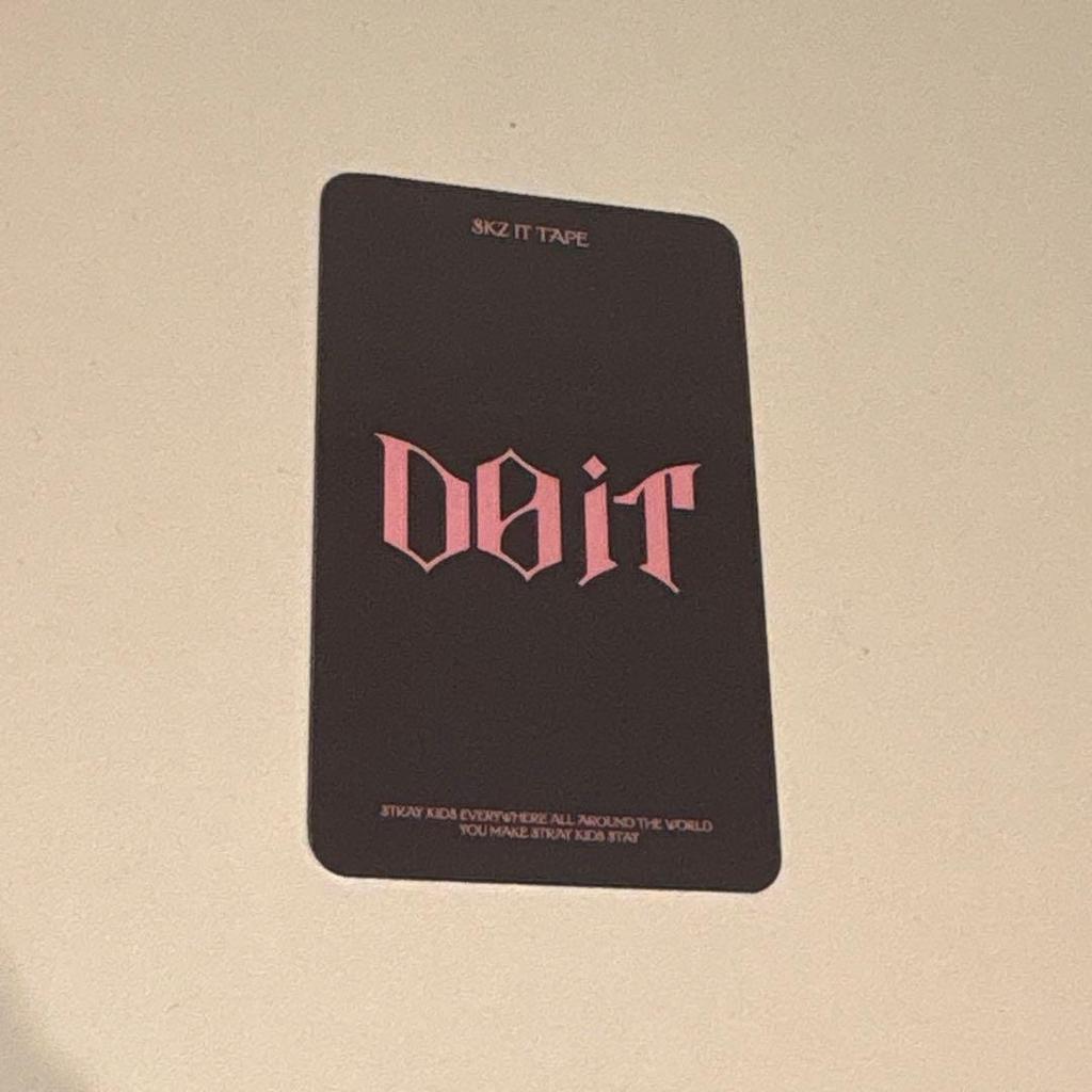 [USED] Stray Kids DO IT FANS Bonus Trading Card Hyunjin